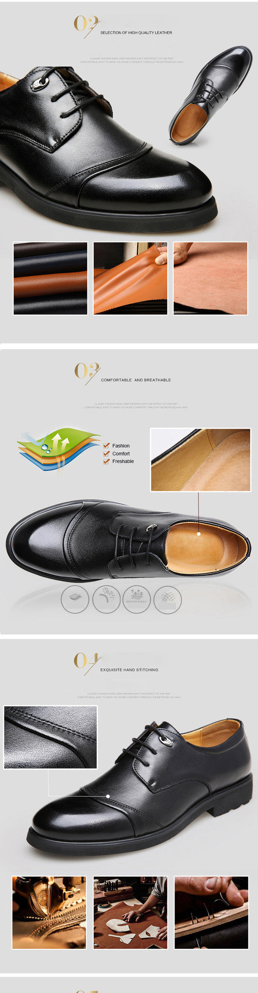 Soft Pointed Toe Classic Fashion Business Oxford Shoes For Men Loafers 2017 - women shoes - 99fab.com