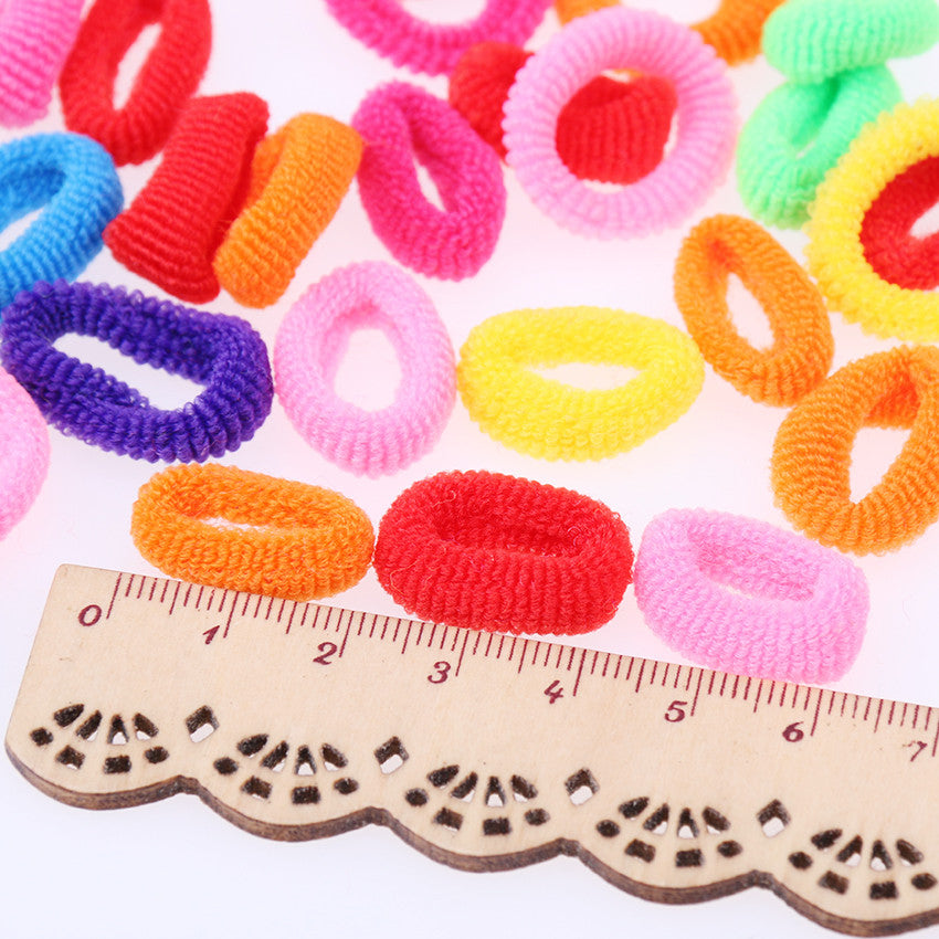 200 Pcs Colorful Cute Rubber Hair Band - Accessories - 99fab.com