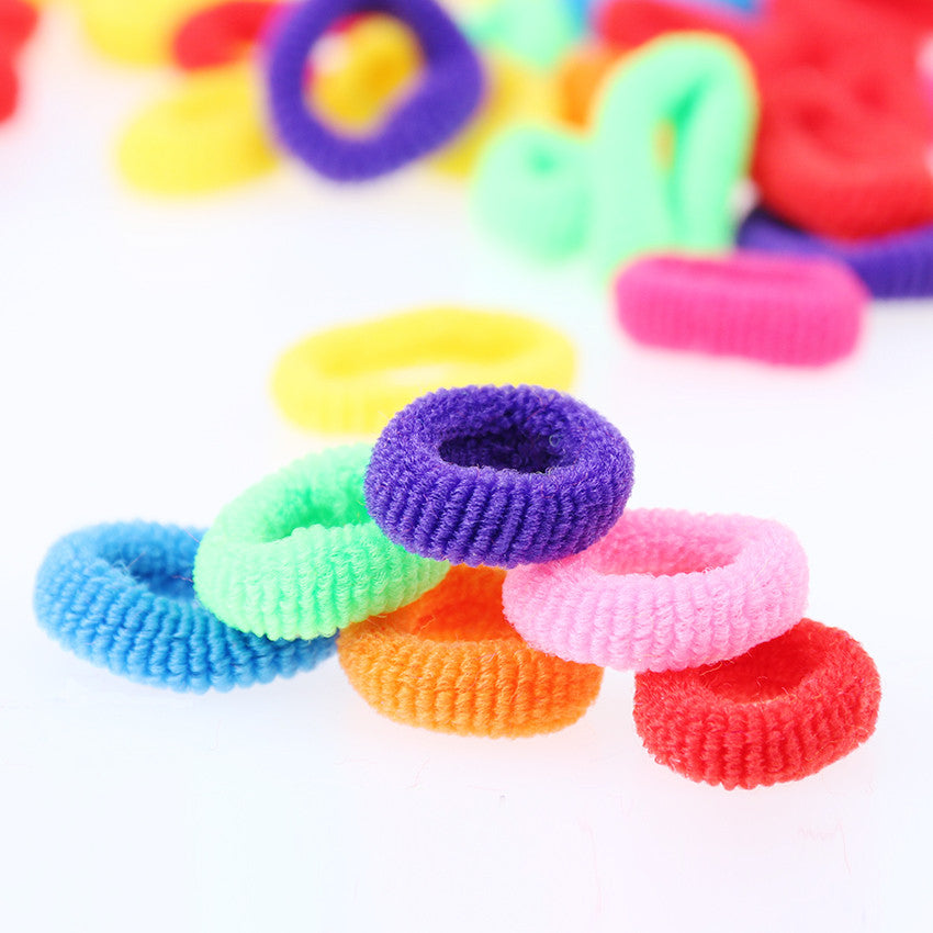 200 Pcs Colorful Cute Rubber Hair Band - Accessories - 99fab.com