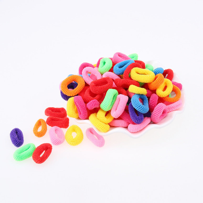 200 Pcs Colorful Cute Rubber Hair Band - Accessories - 99fab.com