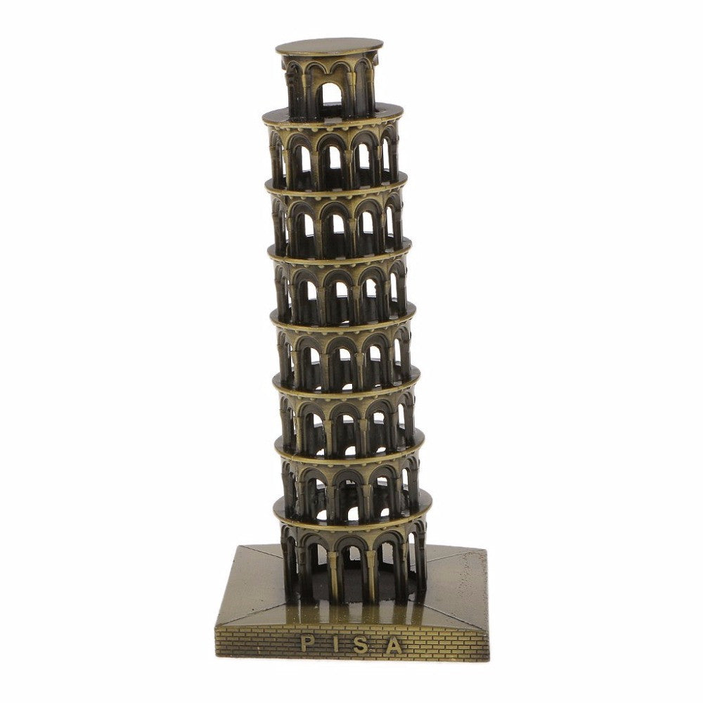 NEO 16cm(6.3")Retro Metal Italy The Leaning Tower of Pisa - antiques - 99fab.com