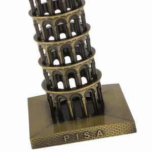 NEO 16cm(6.3")Retro Metal Italy The Leaning Tower of Pisa - antiques - 99fab.com