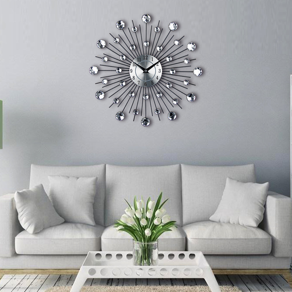 Vintage Metal Art Wall Clock - wall clock - 99fab.com