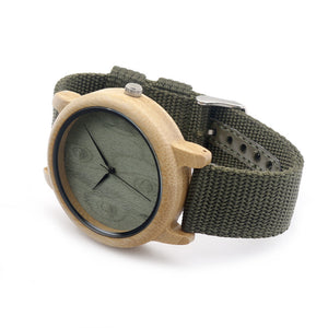 BOBO BIRD Mens Natural Wood Bamboo Watches - men watches - 99fab.com