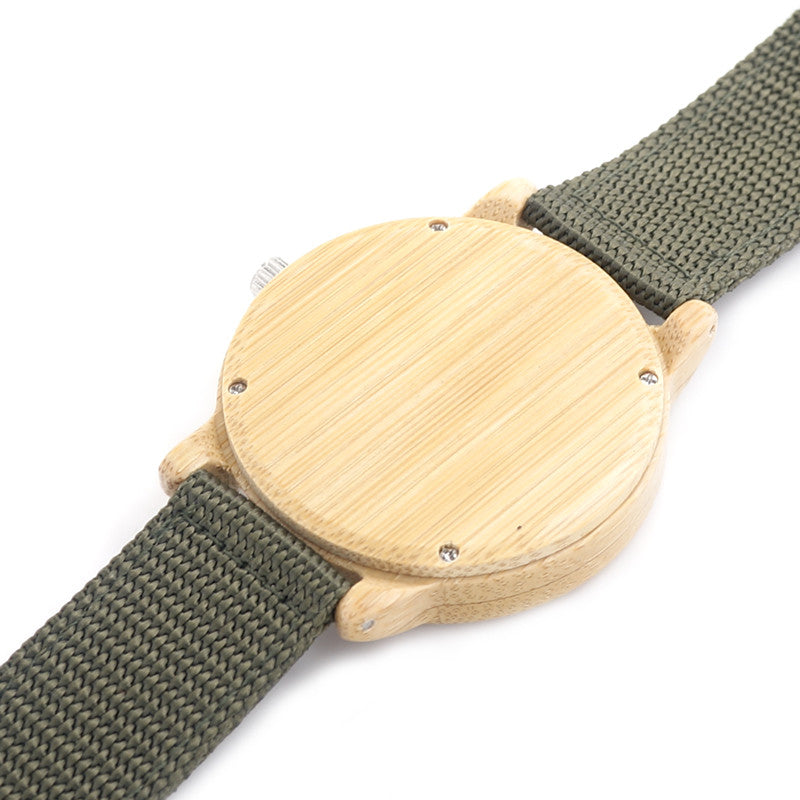 BOBO BIRD Mens Natural Wood Bamboo Watches - men watches - 99fab.com