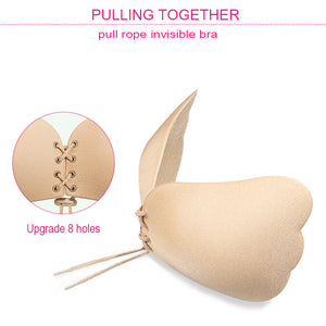 Sexy Women Strapless Backless Seamless Invisible Bra Self-Adhesive Push Up Free Stick - women beauty - 99fab.com