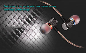 Professional In-Ear Earphone Metal Heavy Bass Sound - Gadgets - 99fab.com