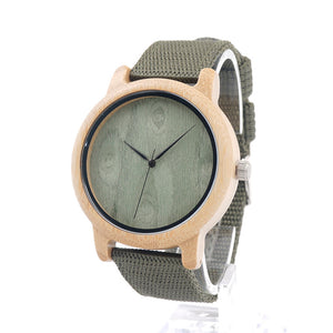 BOBO BIRD Mens Natural Wood Bamboo Watches - men watches - 99fab.com