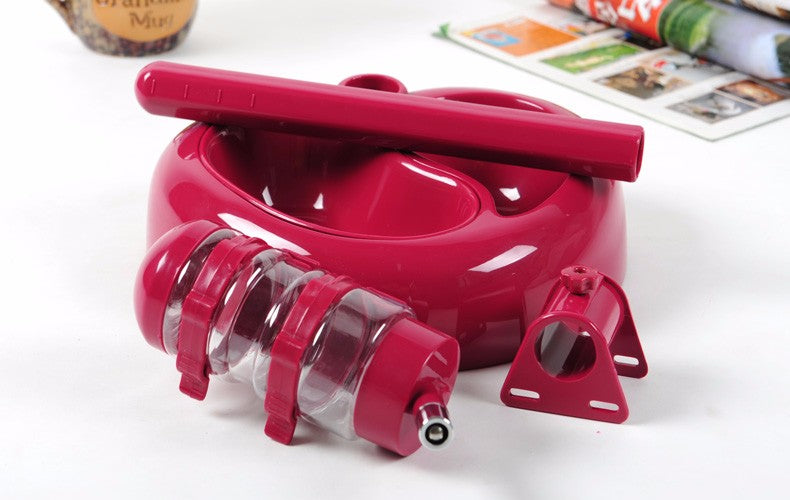 Advanced Pet Drinking Rotatable and Lift Food Bowl - pet - 99fab.com