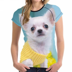 YourPet 3D printed T-shirts for Women - women clothing - 99fab.com