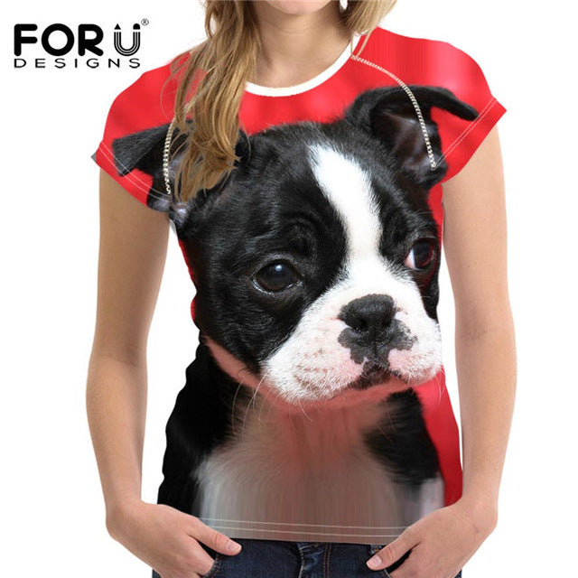 YourPet 3D printed T-shirts for Women - women clothing - 99fab.com