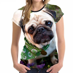 YourPet 3D printed T-shirts for Women - women clothing - 99fab.com