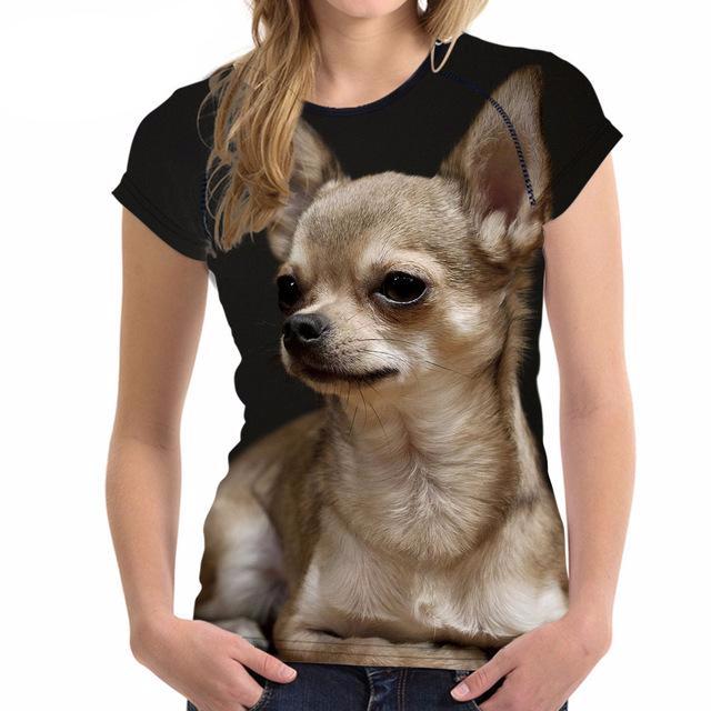 YourPet 3D printed T-shirts for Women - women clothing - 99fab.com