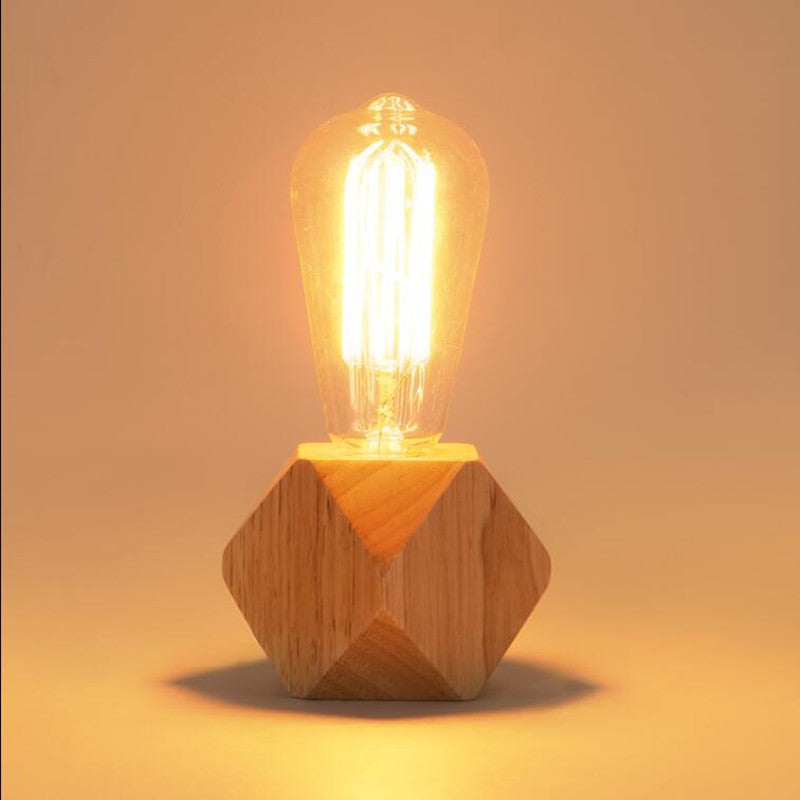 Modern LED wood desk table lamp - gadget - 99fab.com