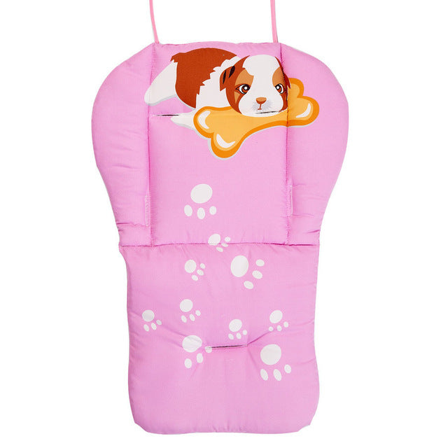 Waterproof cotton newborn Cute cartoon baby stroller seat pad - kids - 99fab.com