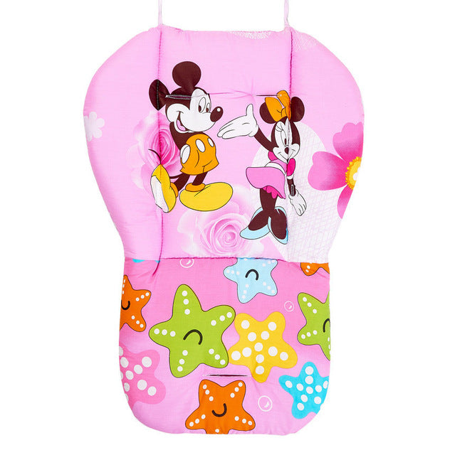 Waterproof cotton newborn Cute cartoon baby stroller seat pad - kids - 99fab.com