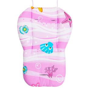 Waterproof cotton newborn Cute cartoon baby stroller seat pad - kids - 99fab.com