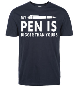 My Pen Is Bigger Than Yours men T-Shirts - Men Clothing - 99fab.com