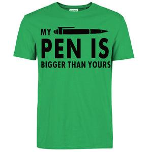 My Pen Is Bigger Than Yours men T-Shirts - Men Clothing - 99fab.com