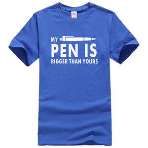 My Pen Is Bigger Than Yours men T-Shirts - Men Clothing - 99fab.com