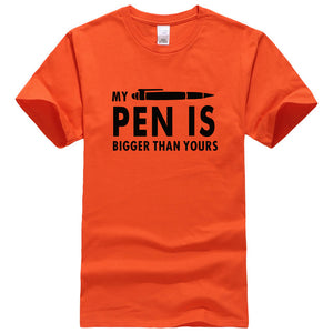 My Pen Is Bigger Than Yours men T-Shirts - Men Clothing - 99fab.com