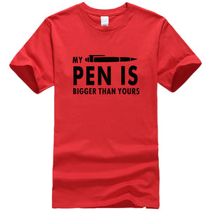 My Pen Is Bigger Than Yours men T-Shirts - Men Clothing - 99fab.com