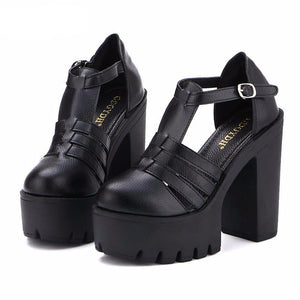 High Platform Casual Sandals - women shoes - 99fab.com
