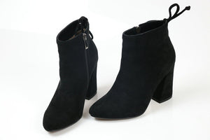 Flock Ankle Boots - women shoes - 99fab.com