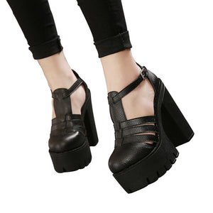 High Platform Casual Sandals - women shoes - 99fab.com