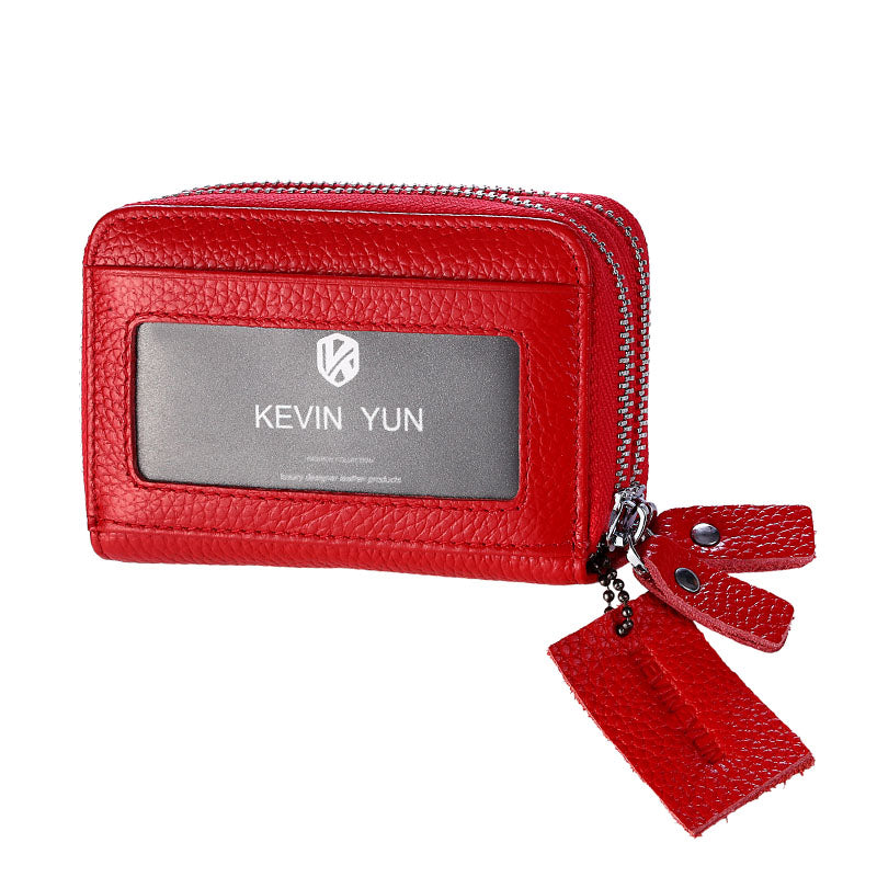 KEVIN YUN Genuine Leather Women Card Holder - women bags - 99fab.com