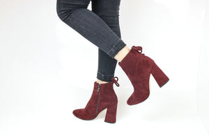 Flock Ankle Boots - women shoes - 99fab.com