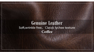 CONTACT'S Genuine Crazy Horse Leather Mens Wallet - wallets - 99fab.com