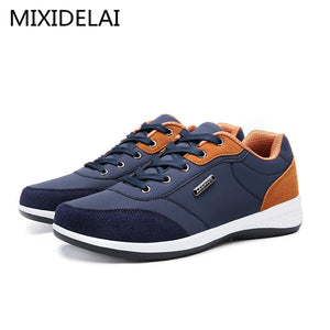 Men Autumn Lace up British Style Breathable Mesh Suede - men shoes - 99fab.com