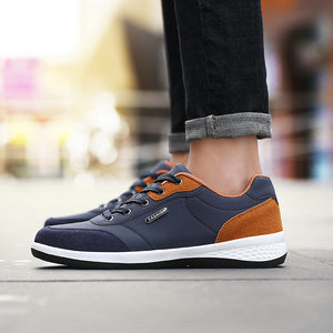 Men Autumn Lace up British Style Breathable Mesh Suede - men shoes - 99fab.com