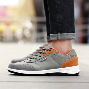 Men Autumn Lace up British Style Breathable Mesh Suede - men shoes - 99fab.com