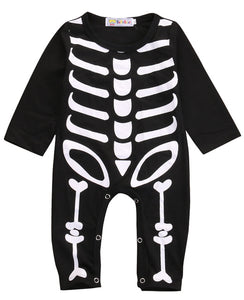 Halloween Children's Skeleton Romper - halloween - 99fab.com