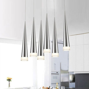 Simple led Pendant Lights Modern Aluminum Hand Lighting Conical Pendant Lamps - pendant lamp - 99fab.com