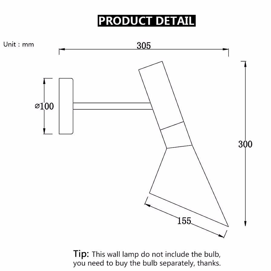 Nordic Minimalist Indoor Adjustable Creative wall lights - decor - 99fab.com