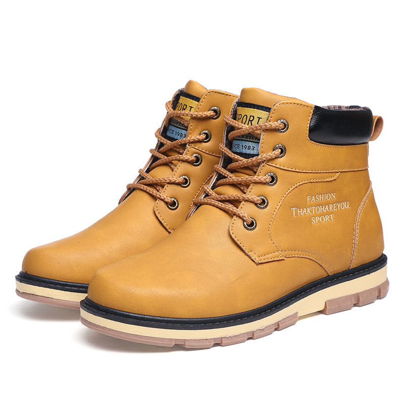 Men's Snow Boots Warm Winter Shoes - men shoes - 99fab.com