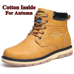 Men's Snow Boots Warm Winter Shoes - men shoes - 99fab.com