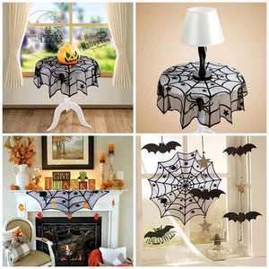 Halloween Party Decoration Spiderweb Table Cloth - halloween - 99fab.com