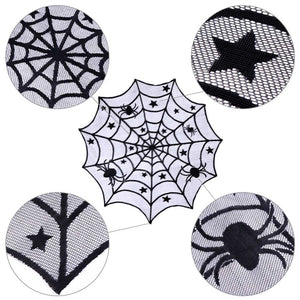 Halloween Party Decoration Spiderweb Table Cloth - halloween - 99fab.com