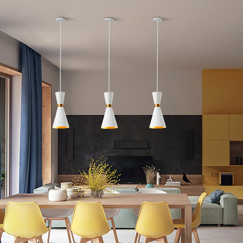 Modern Cord LED Pendant Lights Dining Room Restaurant Kitchen Handlamp Luminaire Suspendu - pendant lamp - 99fab.com