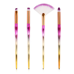 MAANGE 7/10Pcs Diamond Makeup Brushes Set - Makeup Brushes - 99fab.com