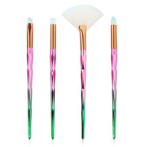 MAANGE 7/10Pcs Diamond Makeup Brushes Set - Makeup Brushes - 99fab.com