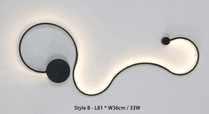 Novelty Surface Mounted Modern Led Ceiling Lights - led light - 99fab.com