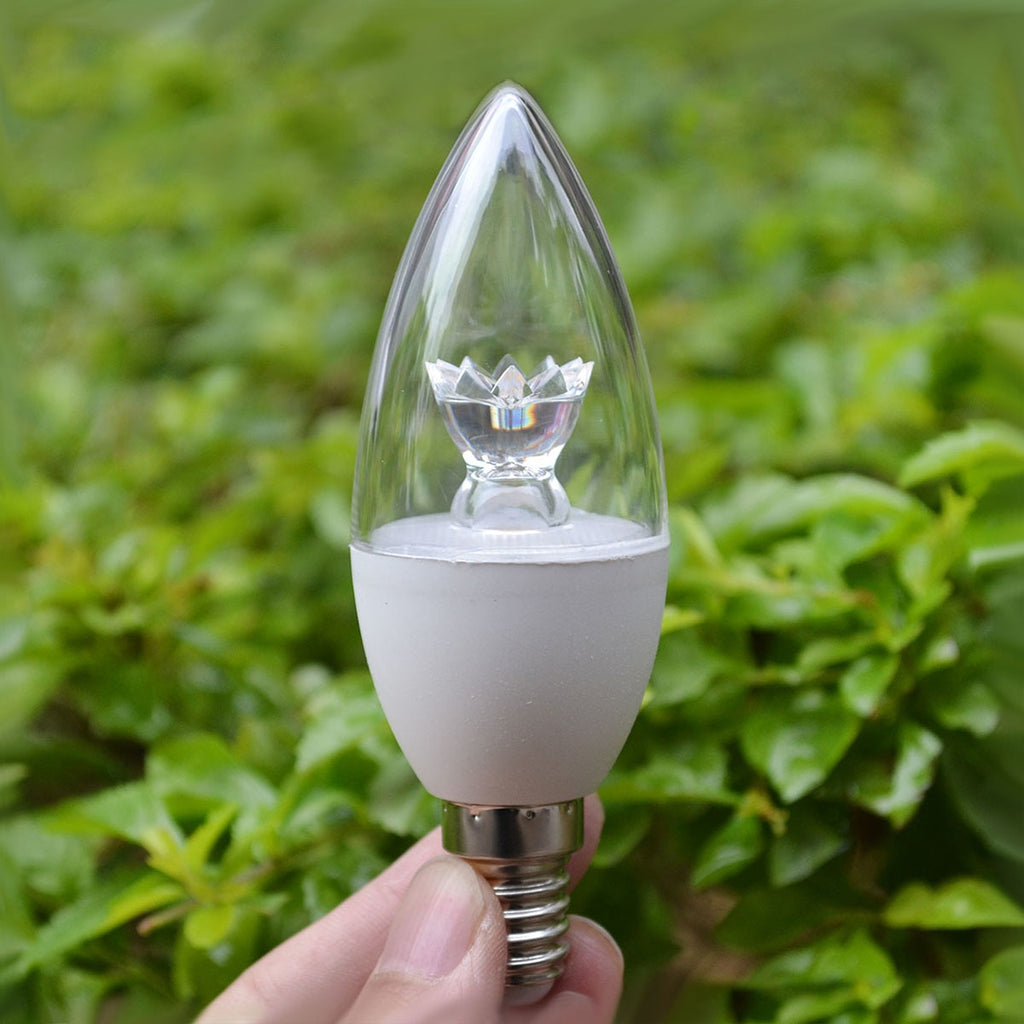 E27 E14 LED Bulb 5W 110V 220V COB LED Candle Lamp Light C37 Chandelier Lighting - led lamp - 99fab.com