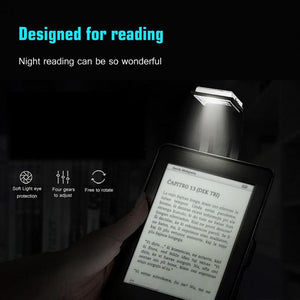 Portable LED Flexible Reading Book Light USB Rechargeable - led light - 99fab.com