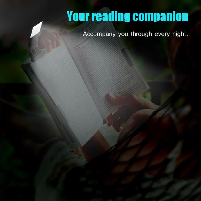 Portable LED Flexible Reading Book Light USB Rechargeable - led light - 99fab.com