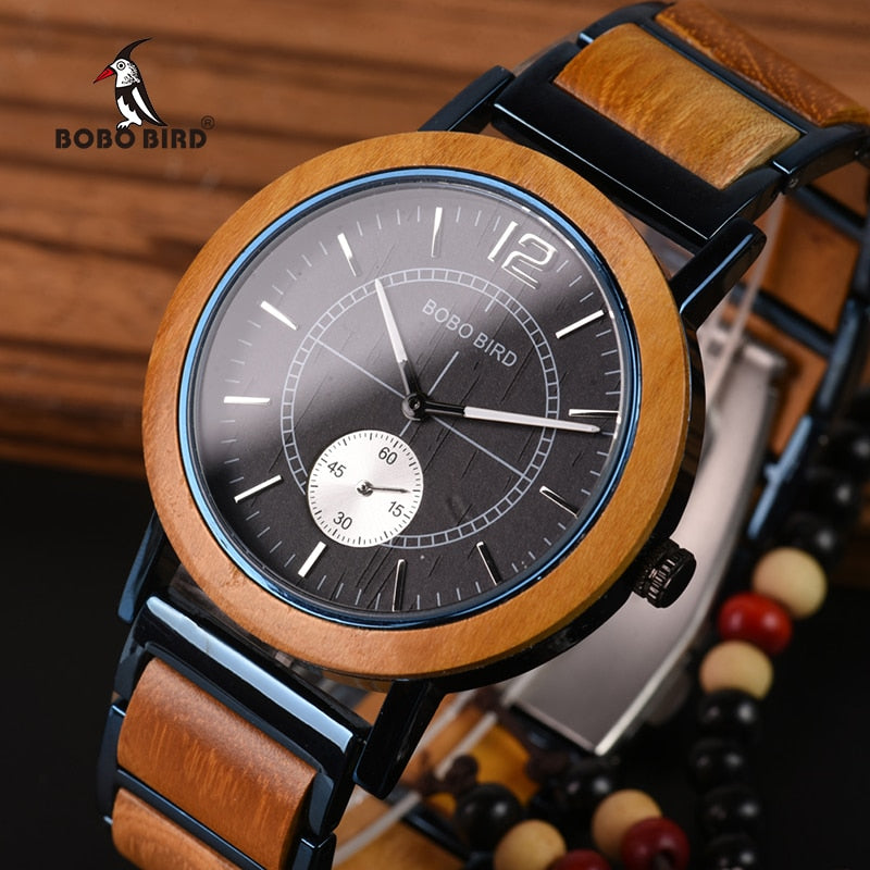 BOBO BIRD Wooden Men women Watches Luxury Stylish Relogio Masculino - watches - 99fab.com